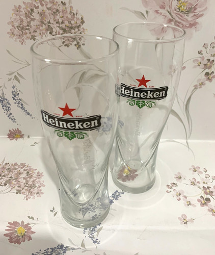 Heineken pint glasses lager - pint,