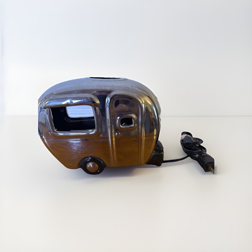 Silver ceramic airstream - ceramic,