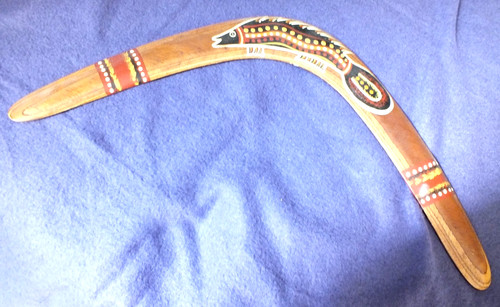 Australian boomerang signed - boomerang,,
