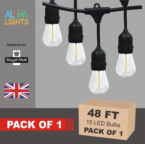 48ft outdoor festoon string - 48ft,