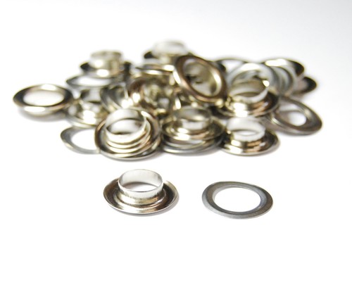 Brass metal eyelet grommets - brass, &