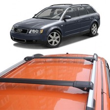 Audi  A4 B6 Avant 2001-2004 for Roof Rack Cross Bars Black Top Luggage Rack pair