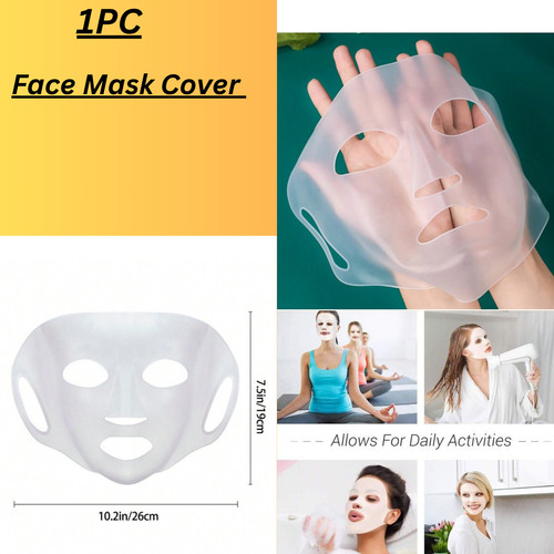 Reusable face mask silicone - face,