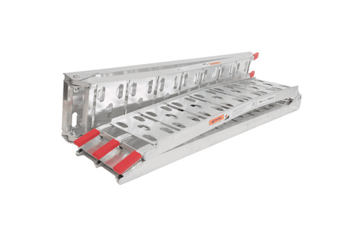 Aluminium loading ramps - aluminium, pair