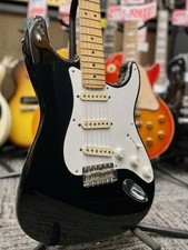 Fender Eric Clapton Stratocaster Black Vintage Noiseless Pickups Refrets 2002