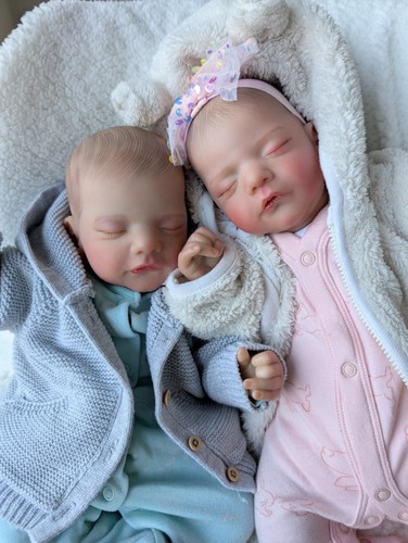 Twin reborn babies dolls - reborn,