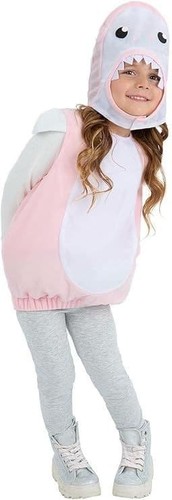 Girls pink shark world book - pink,