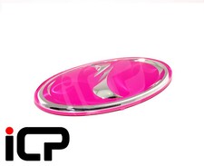Genuine Pink "i" Front Grille Badge For Subaru Impreza 00-05 WRX STi  93011FE030
