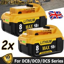 2X For Dewalt 18V 8.0Ah Slide