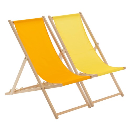 Folding wooden deck chairs - deck,