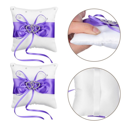 2pcs wedding ring - pillow, for