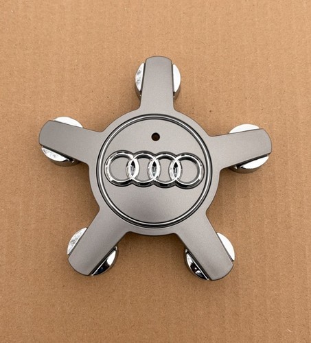 Dark gray audi center cap - gray,