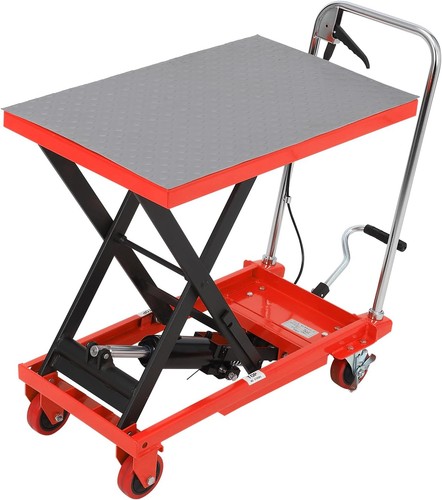 Red 500 lbs hydraulic lift - 500,