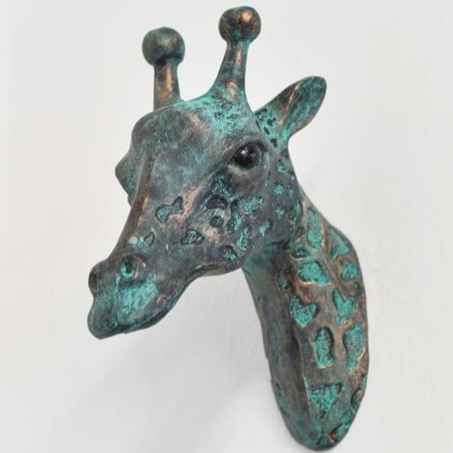 Giraffe head wall - wall,
