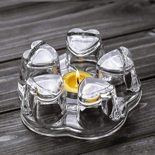 Crystal Glass Teapot Warmer |
