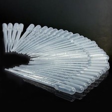 10~100 pcs 1/2/3/5/10ml Plastic Disposable Transfer Oils Pipettes Eye Dropper