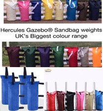 4x HERCULES GAZEBO SAND BAGS