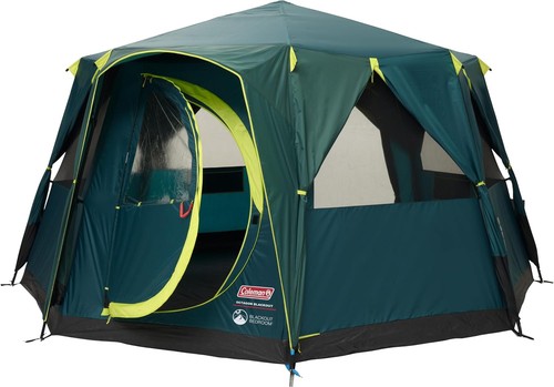 Coleman tent octagon - tent, man