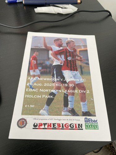 Afc newbiggin jarrow 8 - jarrow, 26.8.25