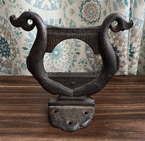 Antique cast iron double - iron,