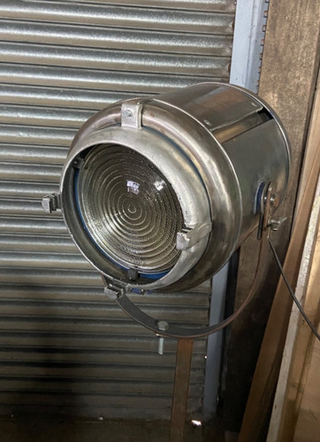 Vintage theatre light stage - vintage,