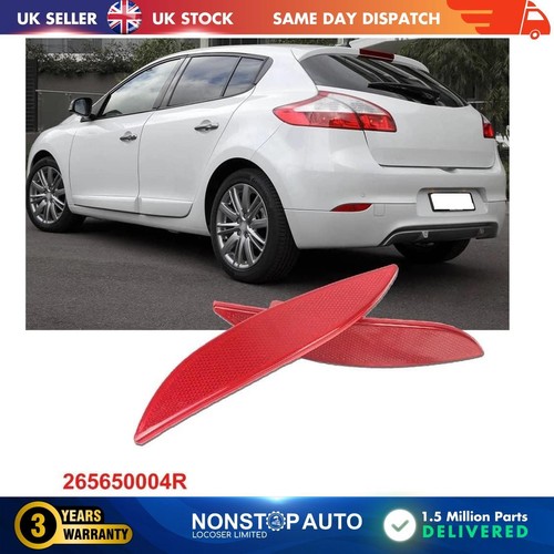 Rear bumper reflector light - ,