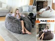 Faux  Bean Bag Long Fur Chair