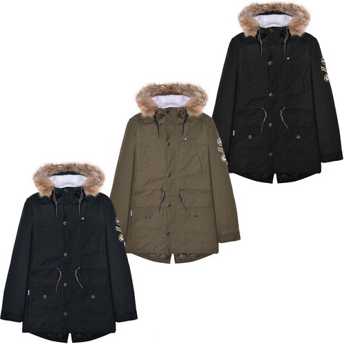 Lambretta mens parka long - lambretta,