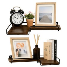 Corner Wall Shelves Rustic