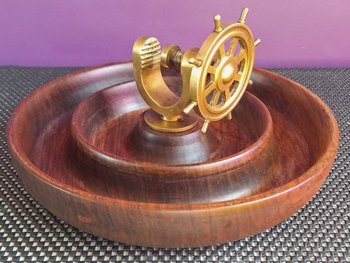 Large vintage 1970 teakwood - vintage, 1970's