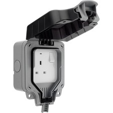 BG 1 Gang Outdoor Socket IP66