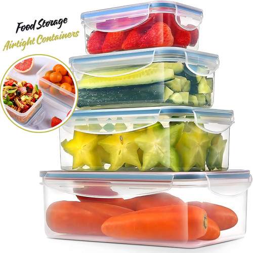 Pack stackable food storage - 4,