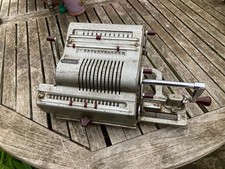 VINTAGE BRUNSVIGA 20 ADDING MACHINE/CALCULATOR. C1950 W/GERMAN