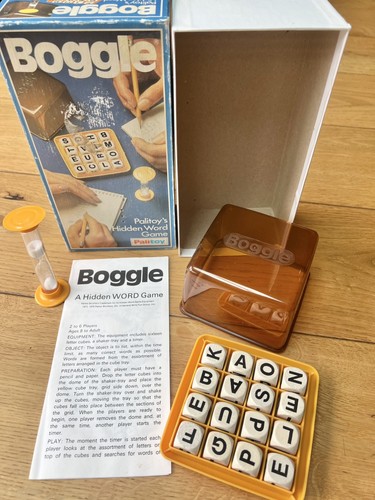Vintage boggle game 1976 - vintage,