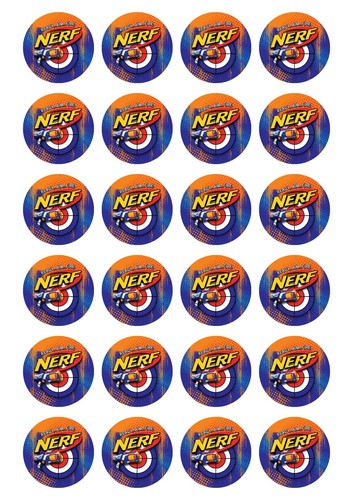 Nerf edible cupcake - 24, x