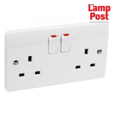 MK K2747 Double Socket 2G 2