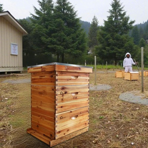 Wooden beehive starter - wooden,