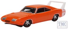 87DD69002 Oxford Diecast HO Gauge Dodge Charger Daytona 1969 Orange