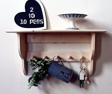 Shelf Coat Rack Hallway Wooden