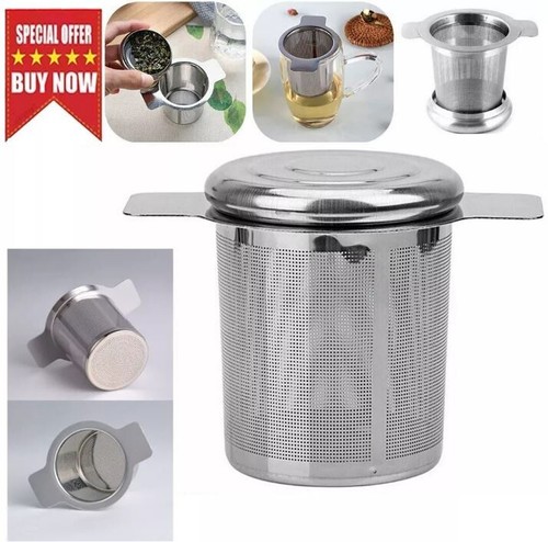 Stainless steel mesh tea - steel,