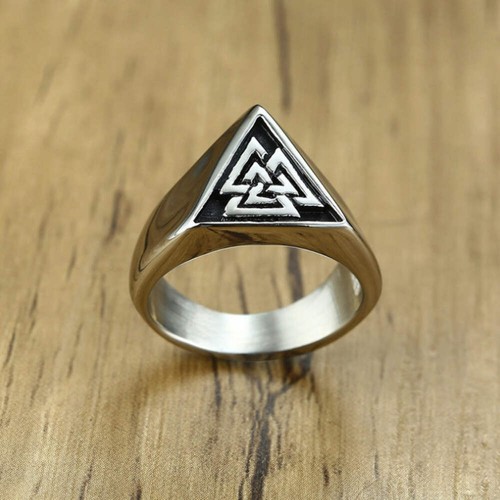 Northrune valknut viking - valknut, ring