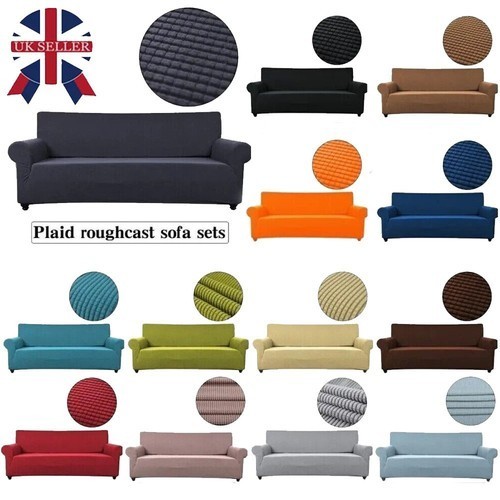 Seater slipcover solid - 1/2/3/4,