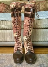 Vintage Goth Knee High Funky &