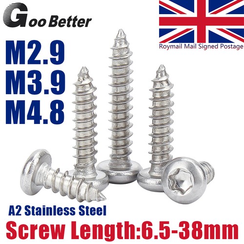 9 torx pan head - m2.9, m4.9