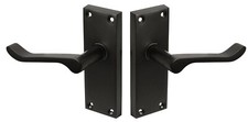 Matt Black door handle packs