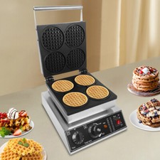 Commercial Electric Waffle Bubble Ball Maker Machine Nonstick Waffle Maker 1750W