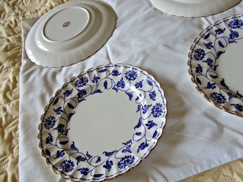 Spode set salad plates - set,