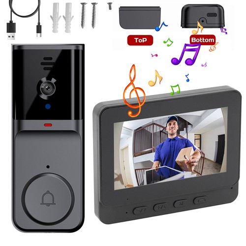 Smart wireless video door - wireless,