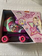 Roller Derby JoJo Siwa Adjustable Quad Star Roller Skates Size Medium (3-6) New