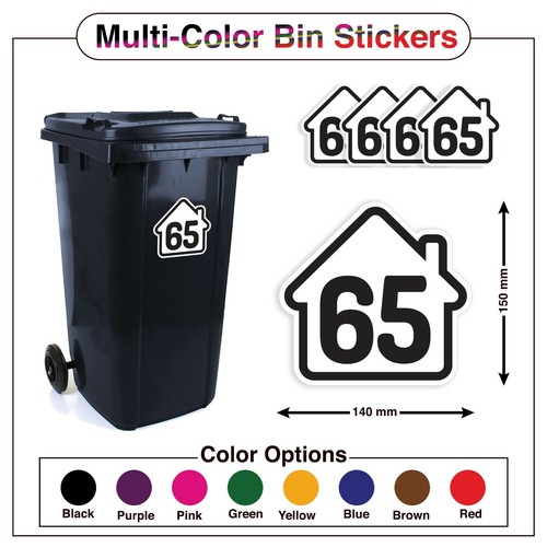 Wheelie bin numbers name - 4,